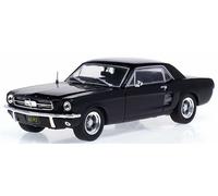 Nuovo Greenlight " Creed " 1:43 1967 Ford MUSTANG Coupé - Nero Opaco Pressofuso