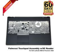 Nuovo gruppo touchpad Dell Precision 3520 Palmrest e lettore di smart card P9JJV