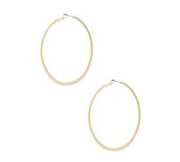 Nuovo Guess Color Oro, Polvere di Stelle Glitz Glam Rotondo, Orecchini a Cerchio