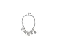 Nuovo Guess Lucidato Color Oro Multi Ciondolo, Chiave, Nappa, Cuore Da Collana