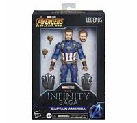 NUOVO Hasbro Marbel Legends Series Infinity Saga / Captain America Figura da ...