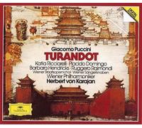Nuovo Herbert Von Karajan VPO 2CD (UHQCD) Puccini Turandot Placido Domingo...