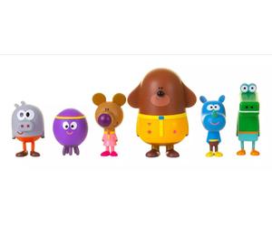 Nuovo Hey Duggee Scoiattolo Statuetta Set Con Duggee