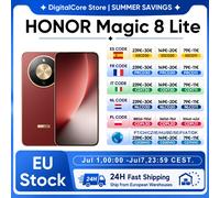 HONOR Magic 8 Lite Versione EU Smartphone 5G Snapdragon 6 Gen4 Resistente alle Cadute da 2,5m IP69K Resistente alla Polvere 7500mAh 108MP OIS AI eSIM