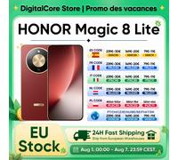 Honor Magic8 Lite 5G Rosso 256 GB, Schermo OLED 6,79 120Hz, Batteria 7500mAh, Fotocamera 108 Mpx, Resistenza IPX8/IPX9K - Nouvo