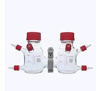Nuovo Hoop Fixed Biofuel Cell Reactor III - Reattore in vetro for celle a combustibile a idrogeno con dispositivo a prova di perdite, 1 PZ(500ml)