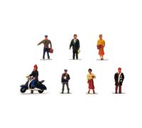 Hornby- City People Animali Acessories-Kit Persone & Scala Automatica, Multicolore, R7115