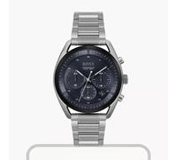 Nuovo HUGO BOSS Uomo Orologio Cronografo Quarzo Blu 44mm Acciaio 1514093