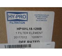 Nuovo HY-PRO HP101L18-12MB Filtro Elemento HP101L1812MB