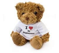 Nuovo - i Love My Neighbourhood - Orsacchiotto - Carino Tenero Morbido - Idea