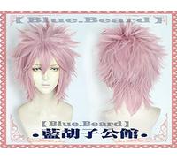 Nuovo ID anime: INVADED The Detectives United Kaeru Parrucca cosplay Narihisago Akihito Parrucca Capelli Corti rosa Cosplay Costume Puntelli A