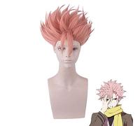 Nuovo ID anime: INVADED The Detectives United Kaeru Parrucca cosplay Narihisago Akihito Parrucca Capelli corti rosa + Parrucca Cap PL-293