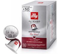NUOVO illy Intenso Bold Roast 50 capsule compatibile con Nespresso Espresso