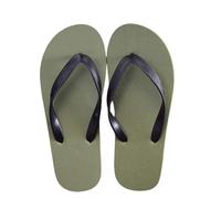 Nuovo Infradito alla per Sandali da Spiaggia Casual Comodi da casa o Tempo Libero Design Chiuso Aperto e Stile Minimal Piedi freschi e Rilassati (Army Green, S)