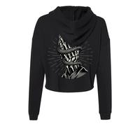 Nuovo InkAddict Donna Preghiere per La Wicked Corto Felpa Nero XSMALL-2XLARGE