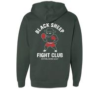 Nuovo InkAddict Pecora Nera Fight Club Pullover Felpa Verde SM-3XL Made IN USA