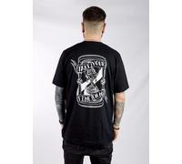 Nuovo InkAddict T-Shirt Unisex Take Your Time On Me Nera Piccola-4XLimite