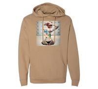 Nuovo InkAddict Unisex Hugo x Bird Felpa Sandstone Sm-3Xlarge Tattoo Made In Usa
