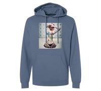 Nuovo InkAddict Unisex Hugo X Uccello Felpa Storm Blu SM-3XLARGE Tatuaggio IN Ua