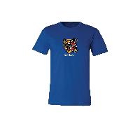 NUOVO InkAddict UNISEX TIGER ROSE Maglietta BLU SMALL-4XLARGE TATTOO LIMITATA