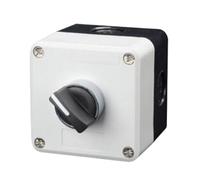 Nuovo Interruttore a Pulsante in Metallo XB2 con Scatola di Controllo, Simbolo di identificazione Industriale, Interruttore di Arresto di Emergenza Circolare con ripristino Automatico(1Hole-01)