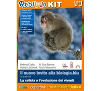 NUOVO INVITO ALLA BIOLOGIA.BLU (IL) 3ED. (LDM) (9788808763976) - Libro Scolastico + Kit Scuola con Copertine Rebillo