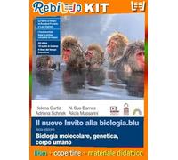 NUOVO INVITO ALLA BIOLOGIA.BLU (IL) 3ED. (LDM) (9788808832498) - Libro Scolastico + Kit Scuola con Copertine Rebillo