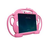 Nuovo iPad 2017/2018 di bambini - Chinfai [double-face Monkey Series] antiurto con maniglia Flip Cover protettiva in silicone per iPad 24,6 cm 5th/6th/Pro/Air/Air2 tablet Mocassini eleganti da donna 37*24*4.7cm