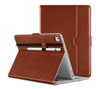 Nuovo iPad 24,6 cm 2018/2017 Custodia Premium Flip Cover in Pelle per Apple iPad