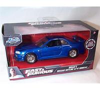 Nuovo Jada Fast And Furious Brian's Nissan Skyline GT-R (BNR34) Die-cast - 97185