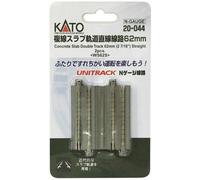 NUOVO KATO 20-044 UNITRACK lastra di cemento doppio binario 62 mm (2 7/16") /...