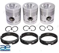 Nuovo Kit Completo Di Pistoni Con Anelli Per TRACTOR Massey Ferguson 135 245
