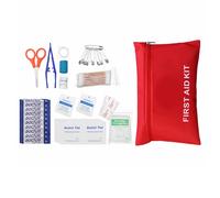 Nuovo kit di pronto soccorso SOS da 13 pezzi per emergenze campeggio e sopravvivenza con pad in alcool.