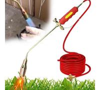 Nuovo kit per bruciatore di erbacce a propano, bruciatore di erbacce per serbatoio di propano, lanciafiamme resistente, per giardino, legno, ghiaccio, neve, strada e altro ancora