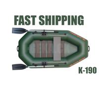 Nuovo Kolibri K-190 Gonfiabile Canottaggio Barca Qualità Premium Pesca Kayak +