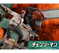 NUOVO KOTOBUKIYA ARTFX J Chainsaw Man scala 1/8 PVC figura completa Giappone