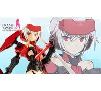NUOVO KOTOBUKIYA Flame Arms Girl & Weapon Set Jinrai Ver. Kit modello non in ...