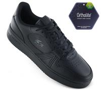 NUOVO LACOSTE L001 Set 224 - Scarpe Sneakers Uomo Nero 748SMA009702H ORIGINALI