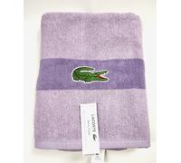 Nuovo Lacoste Viola, Lavanda Cotone Anelli Asciugamano -76.2cmX 132cm