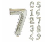 Nuovo Lamina Numero Palloncini 16 "/ 32 "/ 102cm 0-9 Compleanno Esterno Festa