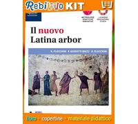 NUOVO LATINA ARBOR (IL) Grammatica + Laboratorio + Percorsi di lavoro 1 + Repertori Lessicali (9788838344572) - Libro Scolastico + Kit Scuola con Copertine Rebillo
