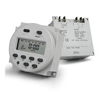 Nuovo LCD digitale Controllo Potenza timer programmabile DC 12V 16A Tempo Relè interruttore, SPST
