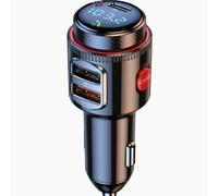 Nuovo lettore Bluetooth per auto QC3.0, ricarica rapida, ricarica flash, caricabatterie Bluetooth per auto, trasmettitore FM, caricabat