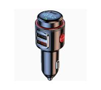 Nuovo lettore Bluetooth per auto QC3.0, ricarica rapida, ricarica flash, caricabatterie Bluetooth per auto, trasmettitore FM, caricabat