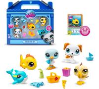 Bandai Bandai - Littlest Pet Shop - Set Da Collezione Tema Spiaggia - 5 Animali