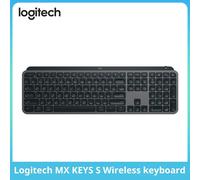 NUOVO Logitech MX Keys S Tastiera Bluetooth wireless Connessione multi-dispositivo per ufficio Bullone retroilluminato Ultra sottile e portatile