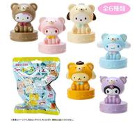 NUOVO Lotto di 2 palline bomba da bagno personaggi Sanrio dalla mascotte...