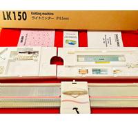Nuovo macchina per maglieria Argento Reed LK150 + DVD Di Formazione + Manuale