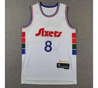 Nuovo Maglia da basket #8 George #20 McCain Adulti Cucita S-2XL