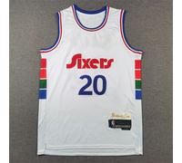 Nuovo Maglia da basket #8 George #20 McCain Adulti Cucita S-2XL